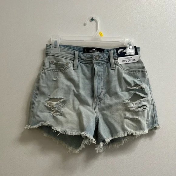 Hollister Pants - Hollister High Rise Mom Shorts 3” Inseam US 1